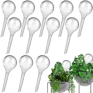 12 Pieces Plant Watering Globes Plant Self Watering Bulb Waterer Automatic Watering System for Indoor and Outdoor Plant