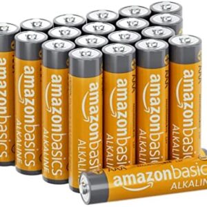 Amazon Basics 10-Pack AAA High-Performance Alkaline Batteries, 10-Year Shelf Life