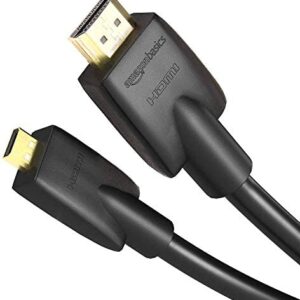 Amazon Basics - High speed micro HDMI cable on HDMI, latest standard, 0.91 meters