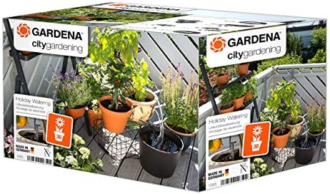 Gardena city gardening Holiday Watering Set: Plant-watering set for indoors and outdoors, individual watering of up to 36 plants (1265-20)