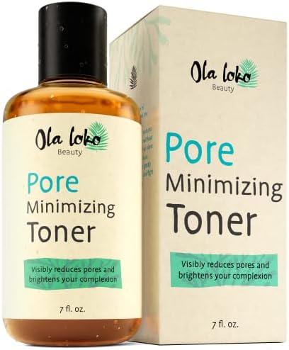 𝗪𝗜𝗡𝗡𝗘𝗥 𝟮𝟬𝟮𝟯* Pore Minimizer Toner, Face Toner for Oily & Aging Skin, Skin Tightening Pore Toner with Botanical Extracts & 2% Niacinamide, Exfoliating Skin Toner, Safe for Sensitive Skin