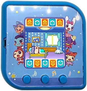 SHOTAY Mini Electronic Pets 90S Virtual Cyber Pet Toy 12 Games Funny for Kids Adults Blue