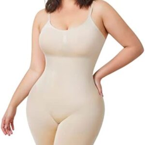 Gotoly Shapewear Bodysuit for Women Tummy Control Seamless Full Body Shaper Sculpting Bodysuits Thigh Slimmer Shorts